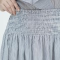 SIXDO G-Blue Stripe Raw Blouse
